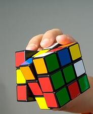 Jumbled Cube hand puzzle